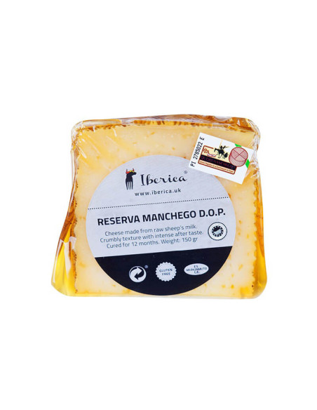 Reserva Manchego Cheese in Olive Oil, D.O.P. 150g