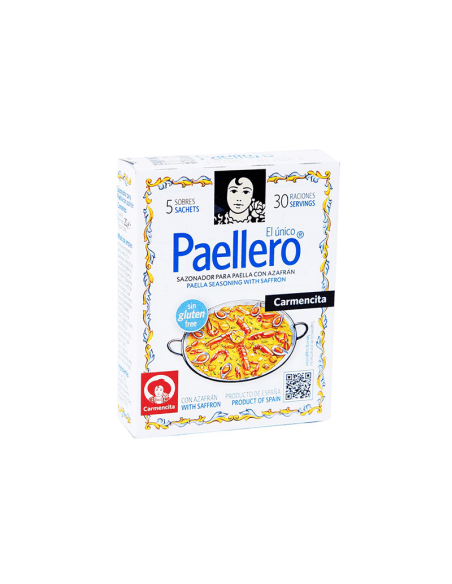 Paellero seasoning mix with saffron- Carmencita