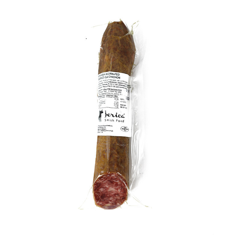 Salsichon Dry-Cured Sliced Iberian Black Pork Pata Negra 80g