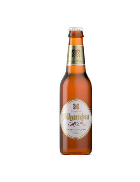 Alhambra Especial, Premium Lager beer, 33cl