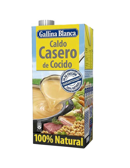 100% Natural Meat Stew Broth Gallina Blanca