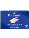 Portmar Bonito del Norte, White Tuna Loin Fillets in Olive Oil, 110g