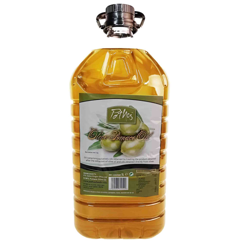 Pathos Spanish Cooking Pomace Olive Oil, 5000ml