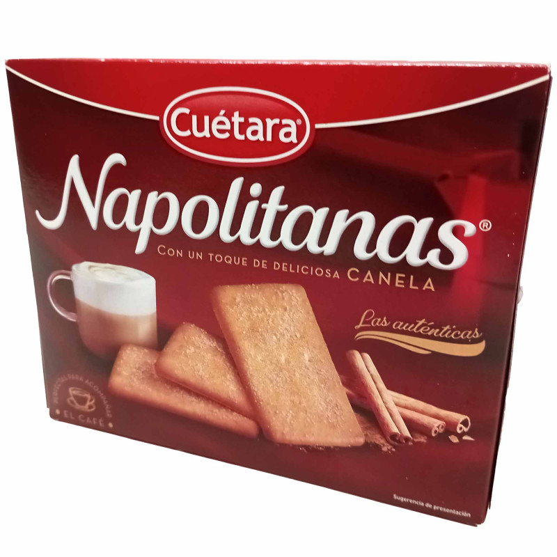 Cuétara Napolitanas Cinnamon Biscuits 426 gr