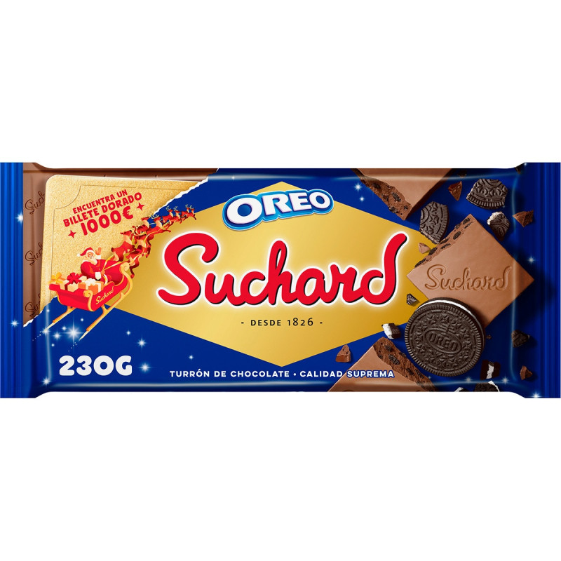 SUCHARD - Chocolate Nougat with Cocoa Oreo Biscuit Pieces