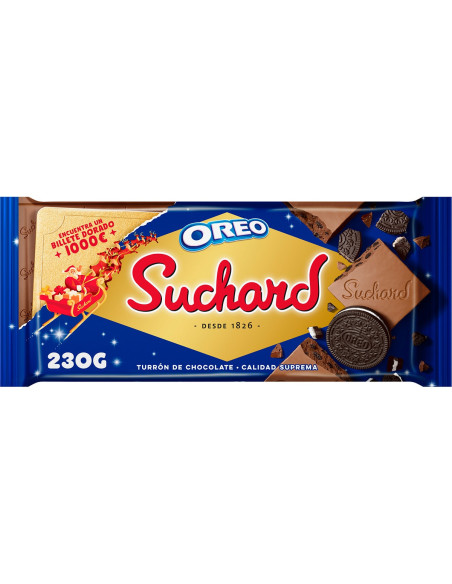 SUCHARD - Chocolate Nougat with Cocoa Oreo Biscuit Pieces